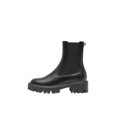 Abbildung von ONLY Damen Schuhe Chelsea Boots ONLBetty Kurzstiefel dicke Sohle 15272047 black 39