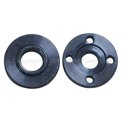 Abbildung von KATSU 1 Paar Winkelschleifer Metall inneren Außenflansch Flansch Scheibenhalter für 115mm bis 230mm Makita Bosch Zubehör Ersatz, M14 Schaft
