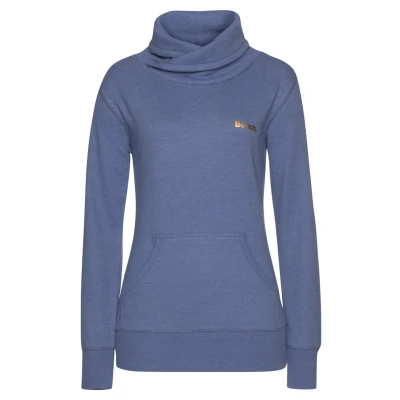 Abbildung von Bench Sweatshirt jeansmeliert, Damen, Größe: 52/54, Jeans/meliert