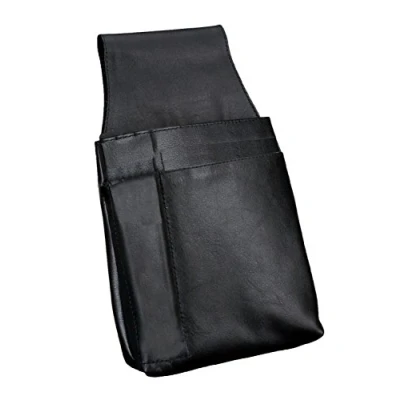 Abbildung von Alassio 42079 Gürteltasche für Kellnerbörsen, aus hochwertigem Nappaleder, ca. 22 x 15 4 cm, schwarz