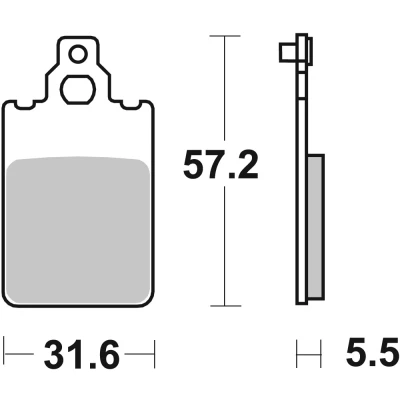 Abbildung von TRW Organic Allround MCB578 Bremsbelagsatz