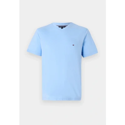 Abbildung von Tommy Hilfiger Essential V NECK Tshirt basic, Herren, Größe: XS, Vessel blue