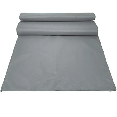 Abbildung von JEMIDI Outdoor Tischläufer 50x200cm Läufer Tischband wasserabweisend Hellgrau