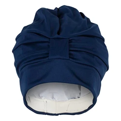 Abbildung von Fashy Unisex badehætte Stoffbadehaube, marine, Einheitsgröße EU