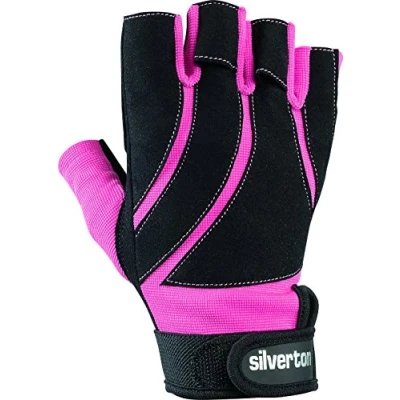 Abbildung von Silverton Damen Handschuhe Lady Pro, schwarz/pink, S