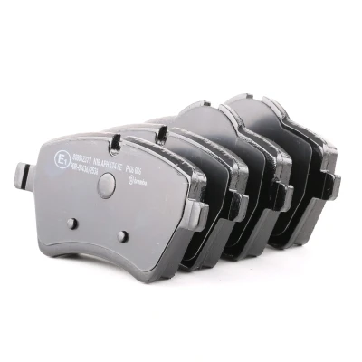Abbildung von BREMBO P 06 086 Bremsbelagsatz für Verschleißwarnanzeiger vorbereitet mit Bremssattelschrauben Zubehör MINI: Hatchback, Clubman, Countryman