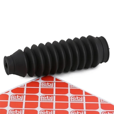 Abbildung von FEBI BILSTEIN 10849 Lenkmanschette Gummi Vorderachse links, rechts VOLKSWAGEN: Lupo / 3L, Polo III Hatchback