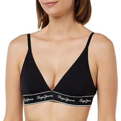 Abbildung von Pepe Jeans Triangel BH, Damen, Größe: XL, Black