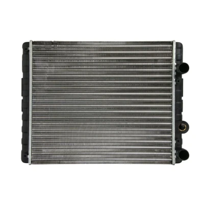 Abbildung von NRF 509519 Kühler, Motorkühlung Aluminium 430 378 34 Kühlrippen mechanisch gefügt VOLKSWAGEN: Lupo / 3L, Polo III Hatchback