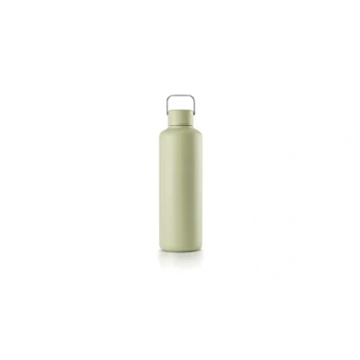 Abbildung von EQUA Timeless Trinkflasche, Edelstahl, 1000ml, BPA frei, auslaufsicher, haltbar, multifunktional, Matcha