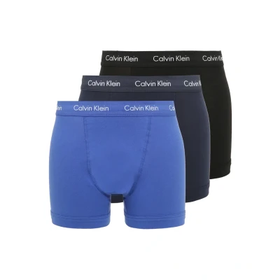 Abbildung von Calvin Klein Underwear Trunk 3 PACK Boxerbriefs, Herren, Größe: XL, Grey/blue/black