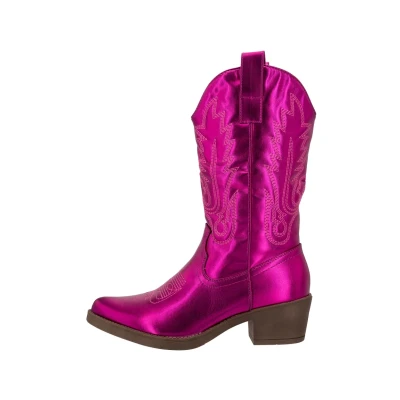 Abbildung von Elara Cowboy/Bikerboot, Damen, Größe: 38, Rosa Schuhe