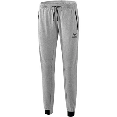 Abbildung von Erima Essential Jogginghose, Damen, Größe: 36, Light grey melange/black