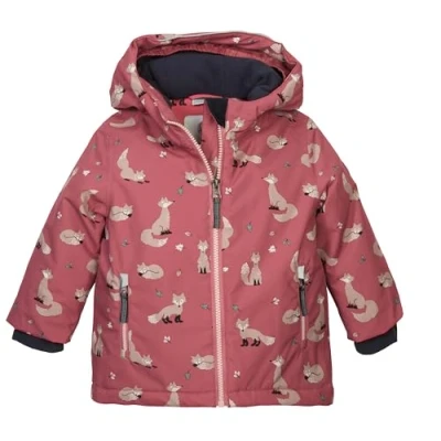 Abbildung von first instinct by killtec Unisex Baby Fisw 29 Mns Jckt Skijacke/Funktionsjacke Mit Kapuze Und Schneefang, Dark Rouge, 110 116 EU