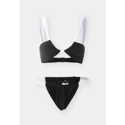 Abbildung von Lascana Bikini, Damen, Größe: 32, Black