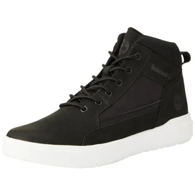 Abbildung von Timberland Herren Allston Sneaker, Black Nubuck, 45 EU