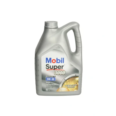 Abbildung von Mobil Super 3000 Formula V 5W 30 5l Motoröl 154447 VOLKSWAGEN: Crafter 35 Minibus, Passat CC, Golf 5, BMW: 1 Hatchback, 7, X3, AUDI: A7 Sportback