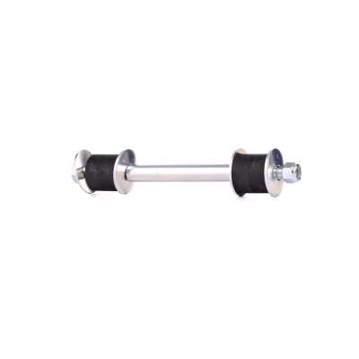Abbildung von FEBI BILSTEIN 41630 Koppelstange M10 x 1,5 mit Lager, Mutter, Unterlegscheiben Stahl silber KIA: SORENTO 1, HYUNDAI: ACCENT 2