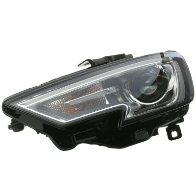 Abbildung von VALEO ORIGINAL PART 046814 Scheinwerfer links LED für Rechtsverkehr mit Stellmotor LWR, ohne Steuergerät Xenon AUDI: A3 Sportback kfzteile,