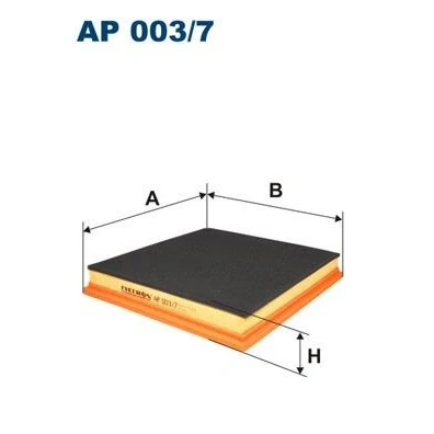 Abbildung von Luftfilter FILTRON AP003/7