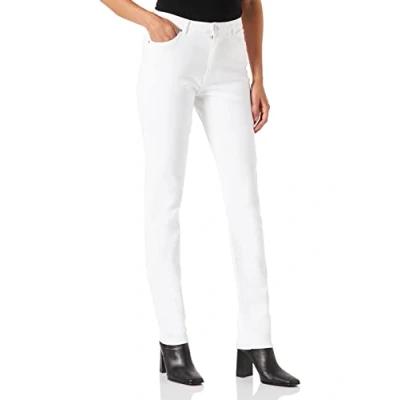 Abbildung von ONLY CARMAKOMA Damen Carlaola Hw Slim Jns Azg270 Dnmnoos Jeans, Weiß, 46W / 32L EU