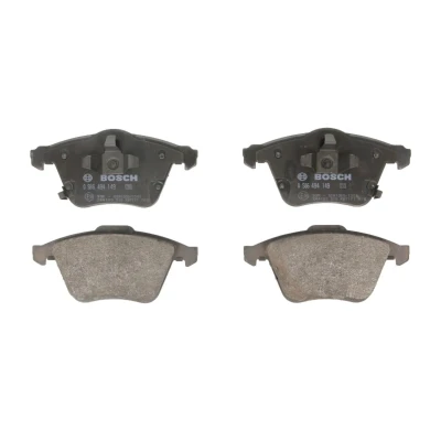 Abbildung von BOSCH 0 986 494 149 Bremsbelagsatz Low Metallic mit akustischer Verschleißwarnung Anti Quietsch Blech, Montageanleitung MAZDA: 6 Estate