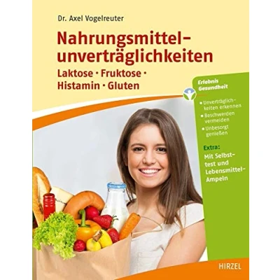 Abbildung von Nahrungsmittelunverträglichkeiten: Laktose Fruktose Histamin Gluten