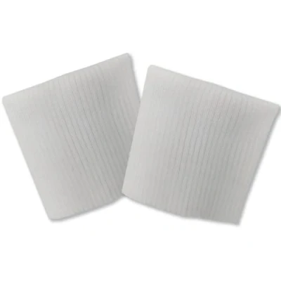 Abbildung von USIT, Manschetten aus Wolle, 8 x 9 cm, ideal zum Reparieren von Jacken und Jacken, 1 Paar, Weiß