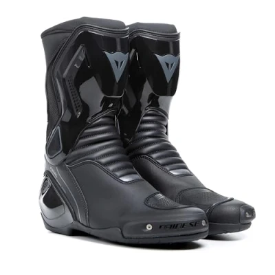 Abbildung von Dainese Nexus 2 Boots, Motorrad Sportstiefel, Anti Verletzungs System, Knöchelschutz, Austauschbare Schieber, Herrenstiefel, Schwarz, 41