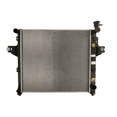 Abbildung von NRF EASY FIT 58113 Kühler, Motorkühlung Aluminium 598 554 27 mit Gummitülle Kühlrippen gelötet JEEP: GRAND CHEROKEE 2