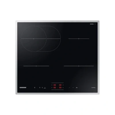 Abbildung von Samsung Autarkes Induktionskochfeld (NZ64B4015HK/U1), 60 cm, Glaskeramik, Wide Induction, SmartThings Cooking, Sensortasten mit Slider