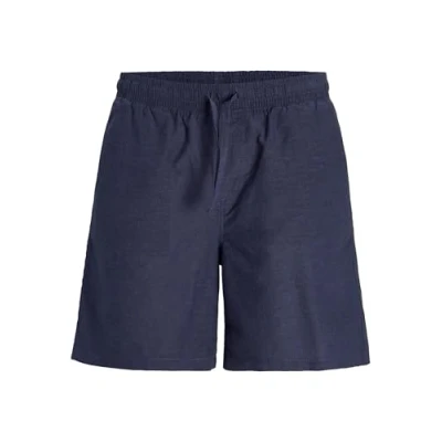 Abbildung von Jack &amp; Jones Jpstjaiden Jogger Shorts, Herren, Größe: Large, Night sky