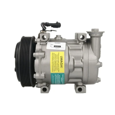 Abbildung von TEAMEC 8600014 Kompressor SD7V16 12 PAG 46 ALFA ROMEO: 147, 156 Sportwagon