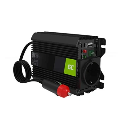 Abbildung von Green Cell PRO 150W/300W 12V auf 230V Sine Wave Volt kfz Spannungswandler Wechselrichter Power Solar Inverter DC AC Umwandler Stromwandler Wohnwagen Auto Modifizierte Sinus