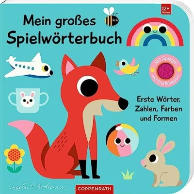 Abbildung von Mein großes Spielwörterbuch: Erste Wörter, Zahlen, Farben und Formen (Fühlen die Welt begreifen)