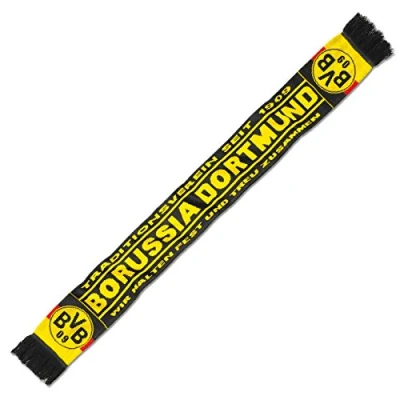 Abbildung von Borussia Dortmund, BVB Schal, schwarz/Gelb, 0