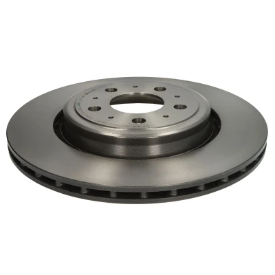 Abbildung von BREMBO Bremsscheibe TESLA: Model Y 335mm 22mm 5 innenbelüftet 09.N455.51 Bremsscheiben, Scheibenbremsen