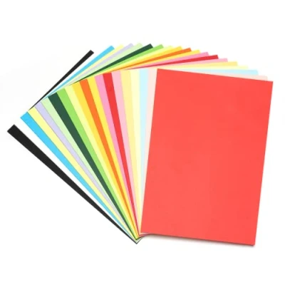 Abbildung von Carehabi Bunt Papier A4 180g/m²,20 Farben Tonpapier Buntpapier, Druckerpapier Buntes Bastelpapier für Kinder DIY Basteln Gestalten Dekorieren Kunsthandwerk Ostern Karten Papierblumen (80 Blatt)