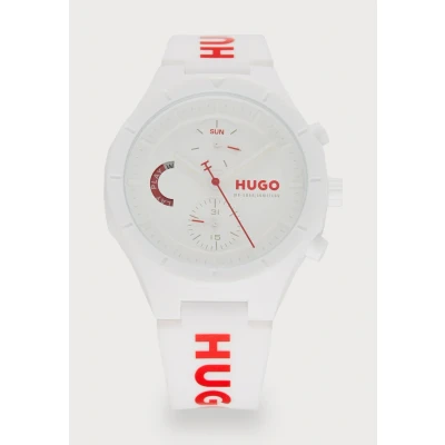 Abbildung von HUGO LIT Multi Uhr, Herren, Größe: One Size, White
