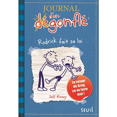 Abbildung von Journal d&#039;un Dégonflé Rodrick fait sa loi: dégonflé, tome 2 (JOURNAL DUN DEGONFLE)