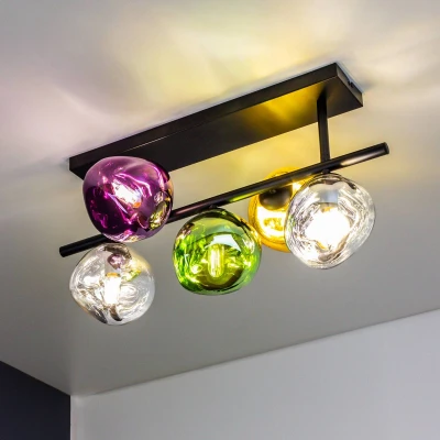 Abbildung von ECO LIGHT Deckenleuchte »Canopus«, 5 flammig, Leuchtmittel E14 ohne
