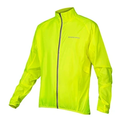 Abbildung von Endura Pakajak Softshell Fahrradjacken für Herren, Neon Gelb, L