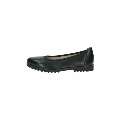 Abbildung von CAPRICE Damen Ballerinas aus Leder Spitz, Schwarz (Black Nappa), 38 EU