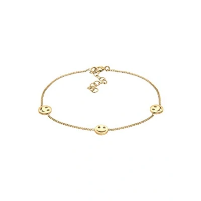 Abbildung von Elli Armkette »Armband Smiling Plättchen Trend 925 Silber«