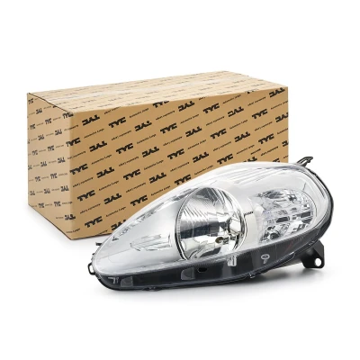 Abbildung von TYC 20 0850 25 2 Scheinwerfer links H4 für Rechtsverkehr mit Elektromotor FIAT: Grande Punto Hatchback, ABARTH:
