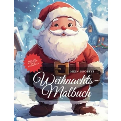 Abbildung von Mein großes Weihnachts Malbuch: Mit 130 individuellen Motiven zum Ausmalen und Gestalten