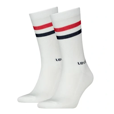 Abbildung von Levi&#039;s® Socken »LEVIS REGULAR CUT SPORT STRIPE 2P«, (2 Paar, 2er Pack), mit auffälligen Streifen