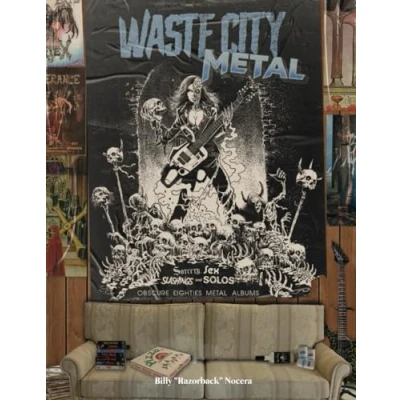 Abbildung von Waste City Metal: Sorcery, Sex, Slashings, &amp; Solos! Obscure &#039;80s Metal Albums