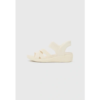 Abbildung von Skechers ARYA Keilsandalette, Damen, Größe: 37, Off white knit Schuhe