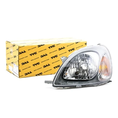 Abbildung von TYC 20 5730 08 2 Scheinwerfer links H4 mit Elektromotor TOYOTA: Yaris I Hatchback